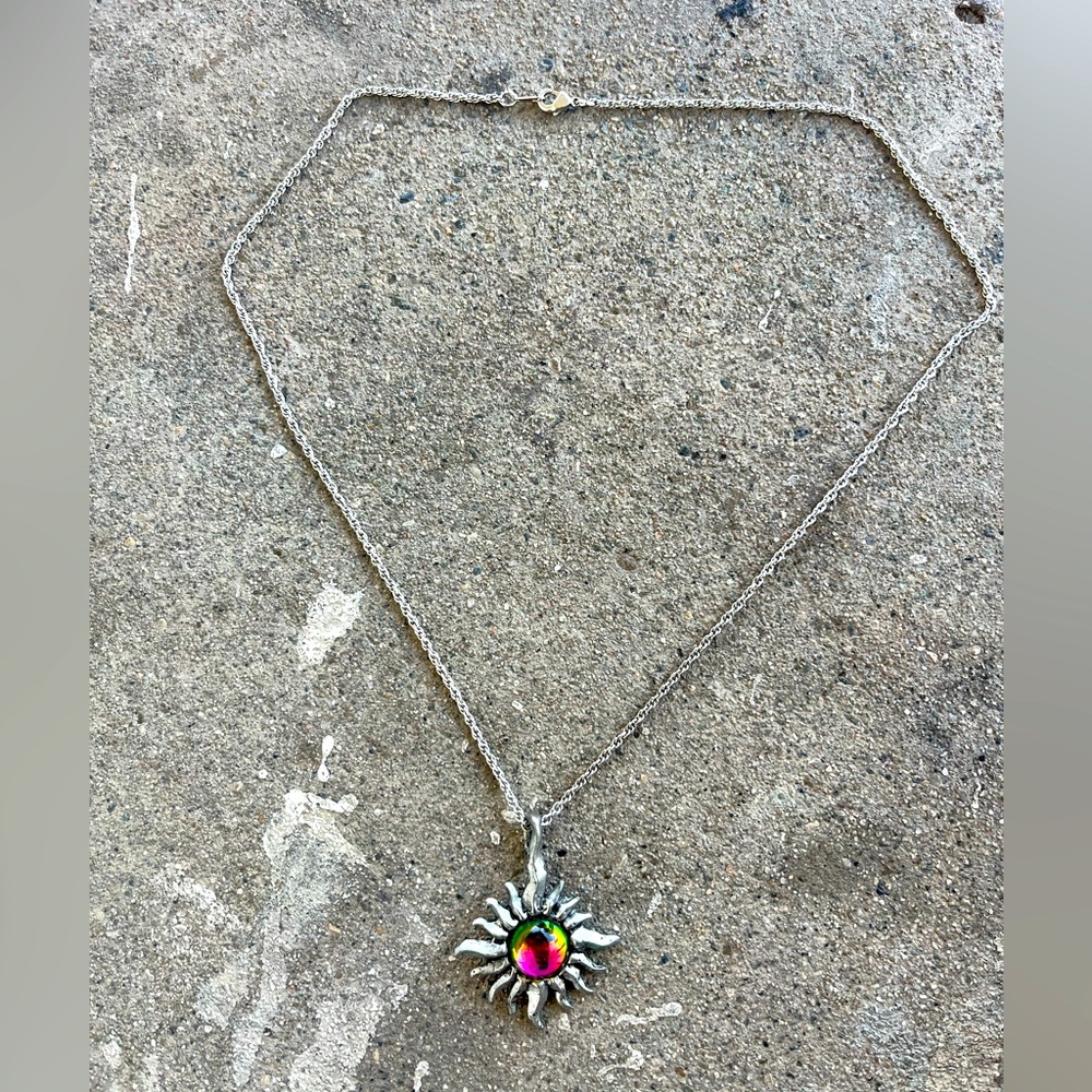 Crystal Sun Necklace💎☀️💕